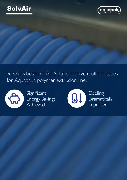 Aquapak Polymer Drying & Cooling case study PDF cover