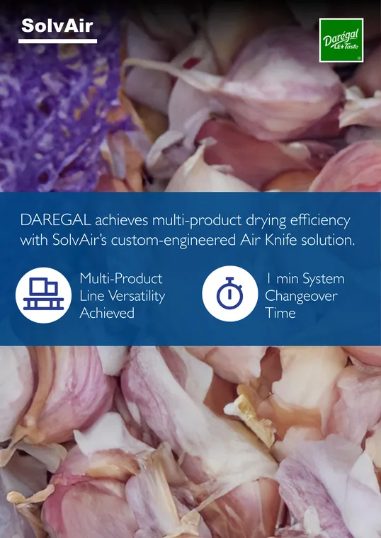 Daregal Multi-Product Drying case study PDF cover