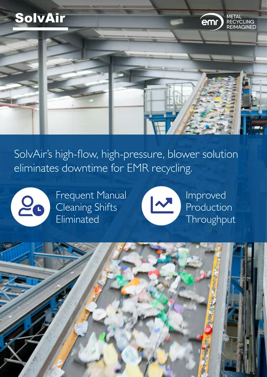 EMR Recycling Blower System case study PDF cover