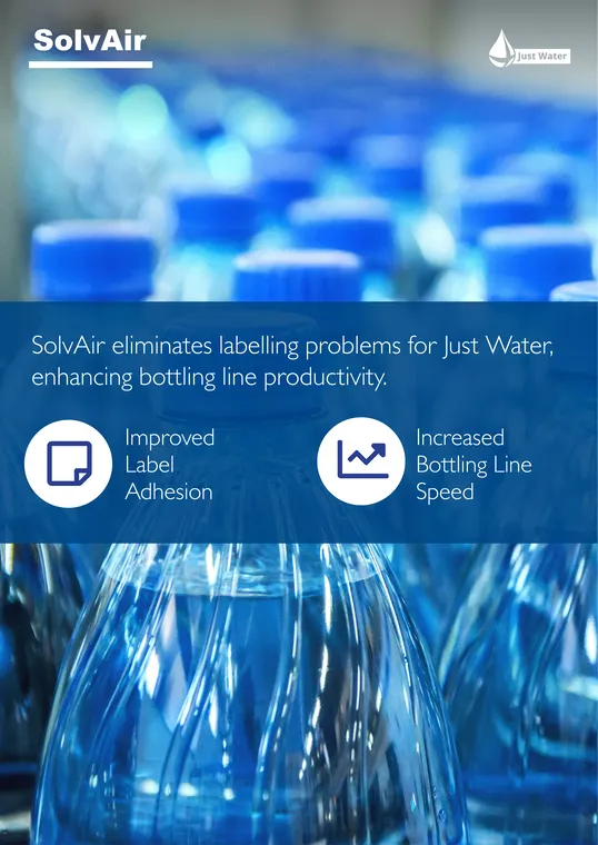 Just Water Bottle Drying case study PDF cover