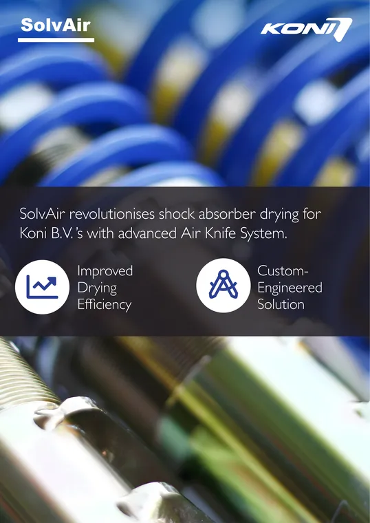 Koni Shock-Absorber Drying case study PDF cover