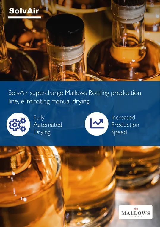 Mallows Automated Bottle Drying case study PDF cover