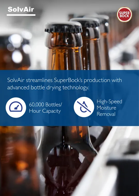 SuperBock Advanced Bottle Drying case study PDF cover