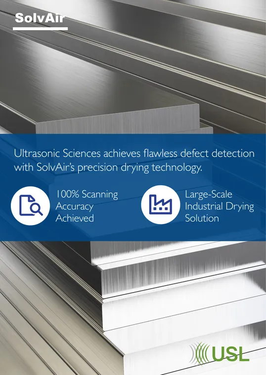 Ultrasonic Sciences Precision Drying case study PDF cover