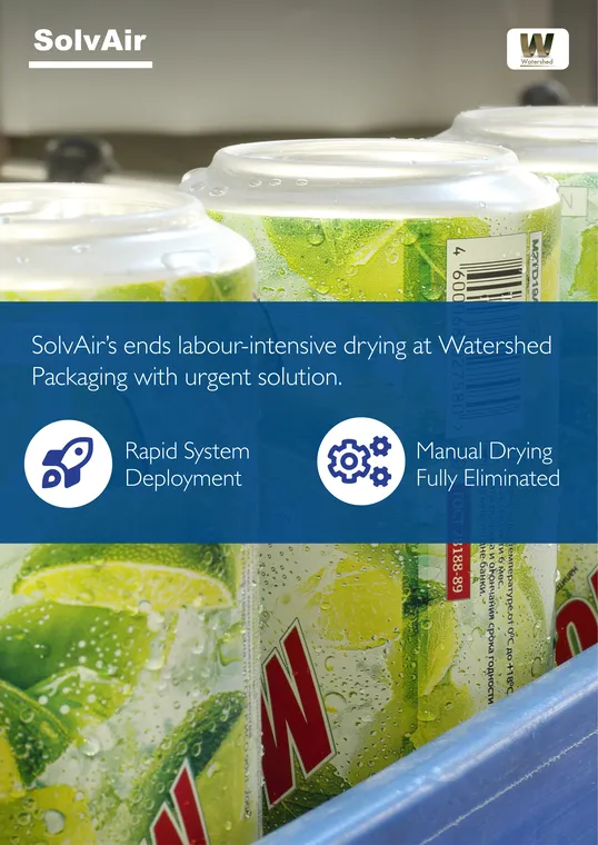 Watershed Rapid Can Drying case study PDF cover